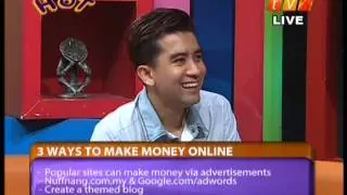 3 Ways to Make Money Online with Irfan Khairi - Internet Business Tips