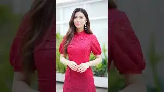 Sexy model in Red Dress #youtube #youtuber #youtubeshorts #model #modelmoxie