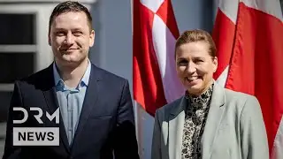 BREAKING NEWS: Danish PM Mette Frederiksen Arrives in Nuuk to Meet Greenlandic PM Nielsen | AC1N