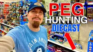 Peg Hunting Diecast Cars At Target Stores / Adult Die-cast Car Collector / December 2022