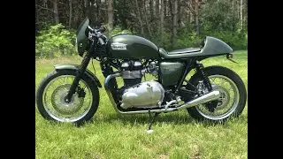 Dime City Triumph Thruxton Cafe Racer for sale