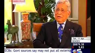Mr. P.R.S. Oberoi, Executive Chairman, The Oberoi Group on CNBC TV18 Indian Business Icons