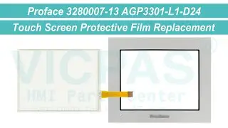 Proface 3280007-13 AGP3301-L1-D24 HMI Touch Overlay