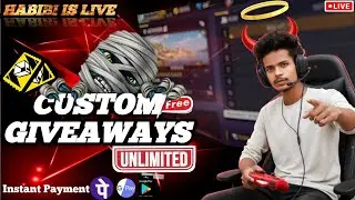 ff live |FREE CUSTOM | live free fire | garena free fire live | HABIBI IS LIVE | Team Code Gameplay