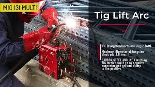Main features of Stayer's MIG 131 and 165 MULTI multifunction welding equipment