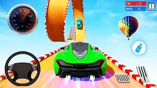 Mega Car Games GT Stunts Race Driver - New Offline Games - Android GamePlay