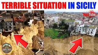 Terrible situation in Sicily, more buildings are collapsing.