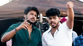 Jason Sanjay Movie Making 🔥 Sundeep Kishan | Thalapathy Vijay Son | Jana Nayagan Shooting Spot