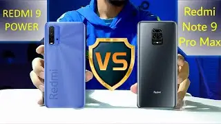 New Redmi 9 Power VS Redmi Note 9 Pro Max