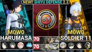 M0W0 Harumasa & Soldier 11 Showcase | NEW!! Shiyu Defense Zenless Zone Zero 2.3