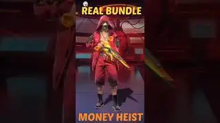 REAL🔥MONEY HEIST BUNDLE FREE FIRE