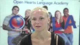 Student from Germany Testimonial (Open Hearts Language Academy).