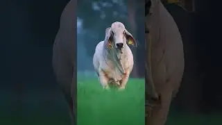 brhama cow 👌🔥 Amazing cow facts you must know #cow #animals #shorts