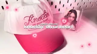 [KHEIM] &hearts;️ KNOCKIN' ON YOUR HEART | unboxing Red Velvet merch 💌