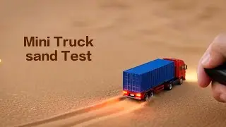 Desert Test of DIY Mini Scale RC Truck | @MGMiniatures | Diy Science Project