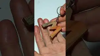 wooden alphabet M #woodworking #wood