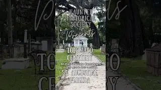 Tolomato Cemetery #staugustine #florida #ghosts #haunted #ghoststories #hauntedhistoricalsociety