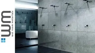 How to install a wet room and linear wall drain installation