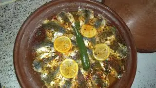 طجين سريع تحضير سردين وجبة غداء