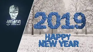 Happy New Year 2019  - After Effects / Element 3D
