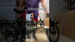 Сложите его. Перенесите его. Катайтесь на нем. Идеально подходит для городской жизни, небольших п...