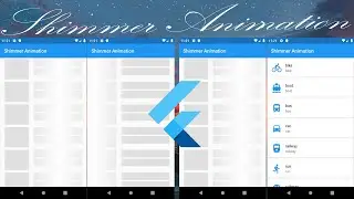 Flutter Shimmer Animation Implementation : Speed Code