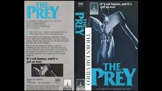 The Prey (1983) Thorn EMI Video VHS 1988 : Opening and Closing Credits w/TEV Promos
