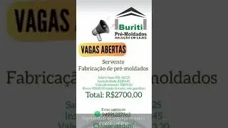 Oportunidade de emprego em Marabá Pará #maraba shorts