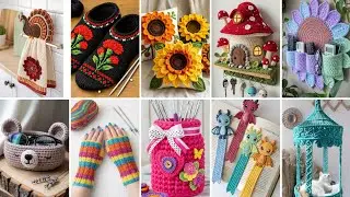 Crochet Home Decor Ideas 2026 | crochet handmade items and design 