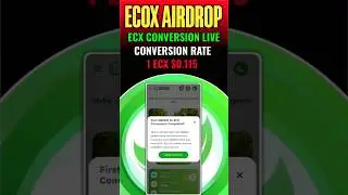 Ecox App ECX Conversion Complete | Convert Green Points To ECX | Ecox App ECX Token Price