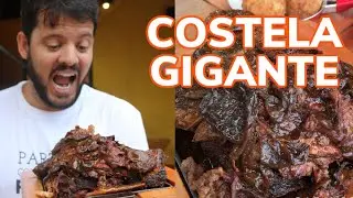 Provando COSTELA gigante  - ART CHOPP no Rio de Janeiro