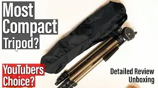 🤩Make videos easily! | Detailed Review | Unboxing #tripod#unboxing#cheap#amazon#online #youtuber