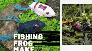 handmade Fishing frog #snake_head_fishing_frog_lure  malayalam