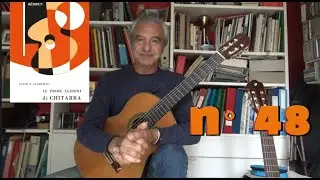 21 Le prime lezioni di chitarra   Sagreras n° 48