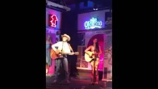 Red Dirt Road Cover by Elexis Reigns & Frankie Justin CMA Week Nashville TN
