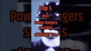 Top 5 Best Power Rangers seasons of DISNEY Era #shorts
