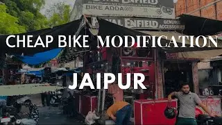 Biggest bike modification market of Rajasthan | Ajmeri gate | Arjun Rajasthan |