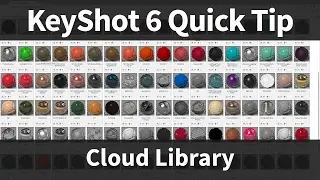 KeyShot Quick Tip: Cloud Library