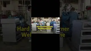 Corner welding machine/automatic welder/corner weld #stainless #welding #automatic #handmade