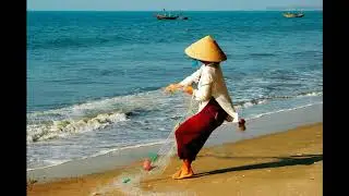 VIETNAM:  moments in time no. 61 -  FISH NET