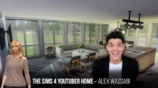 The sims 4 Youtuber home - Alex Wassabi