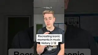 Day 9 | Recreating iconic moments in music history 🎶🏛️