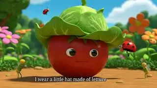 The Talking Tomato |  Fun Fruit Song for Kids | Nursery Rhyme & Sing Along  Preschool Learning Songs