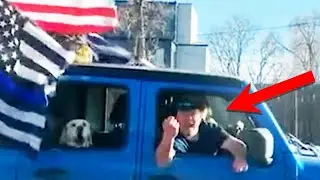 MAGA Morons Try Acting Tough, Fail Miserably