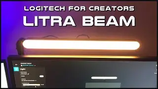 New Logitech Litra Beam Key Light! Unboxing, How Setup and Review