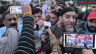 Protest demanding restoration of the Old Pension Scheme and immediate release of pending GPF.