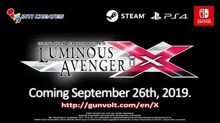 Gunvolt Chronicles: Luminous Avenger iX — официальный трейлер