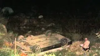 Accident on Big Tujunga Canyon Rd  by David DeMulle'