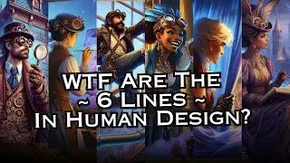 ~ 6 Lines in Human Design ~