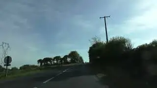 Driving On The D787 & D31 From 22200 Gr&acirc;ces To 22160 La Croix Tasset, C&ocirc;tes d'Armor, France